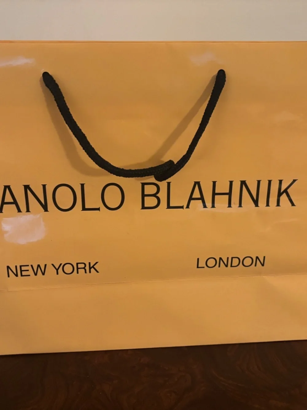 Vintage Manolo Blahnik Shopping Bags – Set of 2 – Sex and the City Era